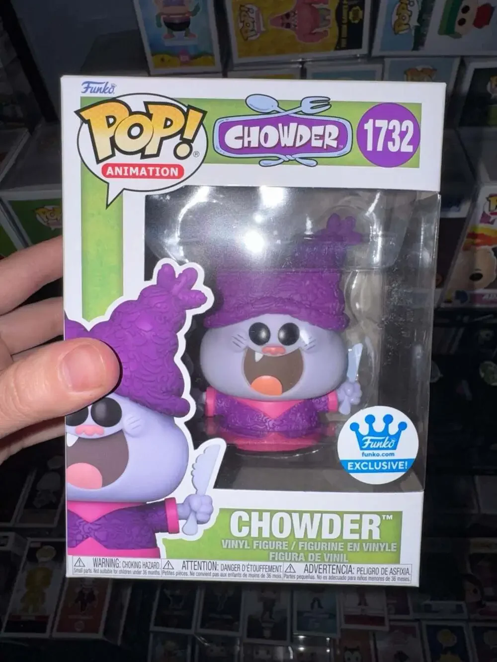 Funko Pop! Animation Chowder #1732 Funko Shop Exclusive Vinyl Figure